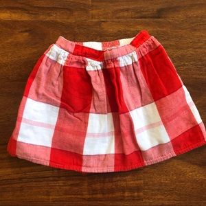 Old Navy checkered skirt